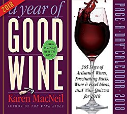 A Year of Good Wine Page-A-Day Calendar 2018