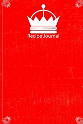 Recipe Journal : Blank Cookbook : Notes Recipe : Diary Notebook : Orange Fruit