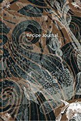 Recipe Journal : Blank Cookbook : Notes Recipe : Flower Vintage : Blue Cloudy: Diary Notebook for Womens,Girls,Mens