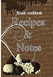 Blank cookbook: Recipes & Notes: 7×10 with 100 pages blank recipe paper for jotting down your recipes