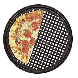 Fox Run 4491 Pizza Crisper Pan, Carbon Steel, Non-Stick