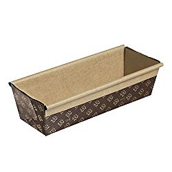 Honey-Can-Do 2592 Paper Loaf Pan, 25-Pack, 8-Inches x 2.5-Inches x 2-Inches