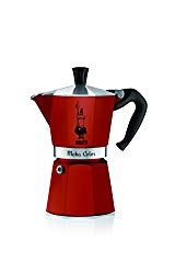 Bialetti 06905 6-Cup Espresso Coffee Maker, Red