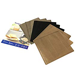 Bluedrop Toaster Bags Reusable Sandwich Bags For Grill Cheese Bread Slice Toast Baking Pockets 9-Pack 2 Colors