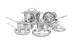 Cuisinart 77-11G Chef’s Classic Stainless 11-Piece Cookware Set