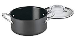 Cuisinart GG44-22 GreenGourmet Hard-Anodized Nonstick 4-Quart Dutch Oven with Cover