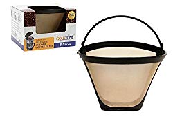 GoldTone Brand Reusable #4 Cone Style Replacment Cuisinart Coffee Filter replaces your Permanent Cuisinart Coffee Filter for Cuisinart Machines and Brewers (1)
