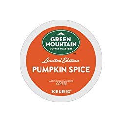 Green Mountain Coffee Pumpkin Spice, Keurig K-Cups, 72 Count