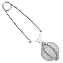 HIC Snap Ball Tea Infuser, 18/8 Stainless Steel, For Loose Leaf Tea and Mulling Spices