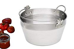 Homemade Jam Pot Stainless Steel Maslin Pan For Jelly & Soup,Canning Tools (4.5Litre – 4qt)