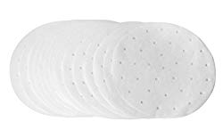 KANA Premium Perforated Parchment Air Fryer Paper Liners – 8 inch – 100 Eco-Friendly Pack – For Bamboo Steamers, Steaming Basket, Cooking, Vegetables, Rice, Dim Sum