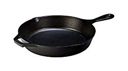 Lodge 10.25 Inch Cast Iron Skillet. Pre-Seasoned Cast Iron Skillet Pan for Stovetop of Oven Use