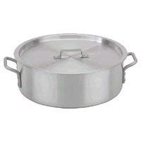Royal Industries Brazier with Lid, 20 qt, 15.7″ x 5.9″ HT, Stainless Steel, Commercial Grade – NSF Certified