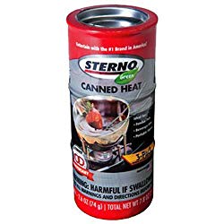 Sterno 2.6-Ounce Entertainment Cooking Fuel, 3-Pack