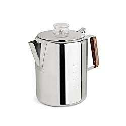 Tops 55705 Rapid Brew Stovetop Coffee Percolator, Stainless Steel, 2-12 Cup