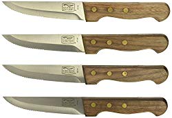 Chicago Cutlery Basics High-Carbon Steel Steakhouse Knife Set (4-Piece)