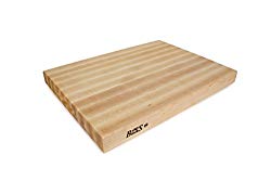 John Boos RA03 Maple Wood Edge Grain Reversible Cutting Board, 24 Inches x 18 Inches x 2.25 Inches