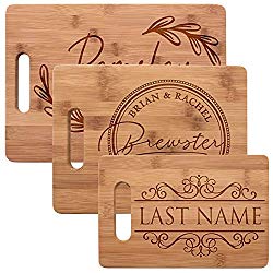 Personalized Cutting Board Laser Engraved Customized Butcher Board/Model-7