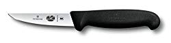 Victorinox Cutlery 4-Inch Rabbit Utility Knife, Black Fibrox Handle