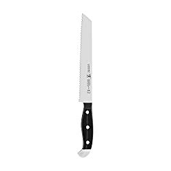 J.A. Henckels International Statement Bread Knife, 8-inch, Black/Stainless Steel