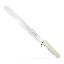 Professional 14″ Stainless Steel Non-Serrated Cake Knife – the Ultimate Cake Slicing Knife By Bakehouse Trading Co.