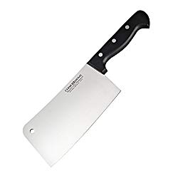 Cook N Home 7-Inch Multi-Purpose Chef Butcher Knife Heavy Duty Chopper Cleaver, Stainless Steel