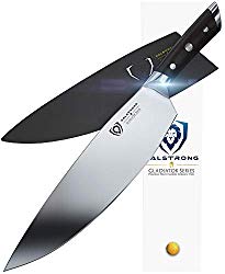 DALSTRONG Butcher’s Breaking Knife – Gladiator Series -“The Devastator”- Massive 12.5″ German HC Steel- 4mm Thick w/Sheath