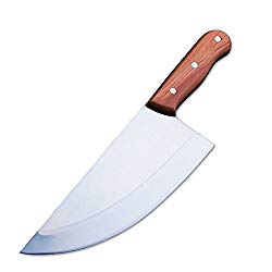 KOFERY 8-Inch Blade Handmade Forged Stainless Steel Butcher Knife Full Tang Big Meat Cleaver