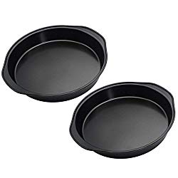 Tebery 2 Pack Non-Stick Round Cake Pan – 8-Inch