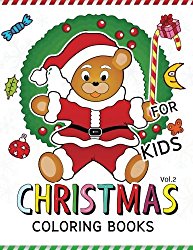 Christmas coloring Books for Kids Vol.2: (Jumbo Coloring Book Coloring Is Fun) (Christmas coloring Book for Kids) (Volume 2)