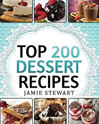 Dessert Cookbook – Top 200 Dessert Recipes: (Delicious and Healthy Recipes for Any Occasion – Christmas, New Year’s Eve, etc. Cakes, Muffins, Cookies, Chocolate Bars, Ice Cream, Marshmallow, Candy)